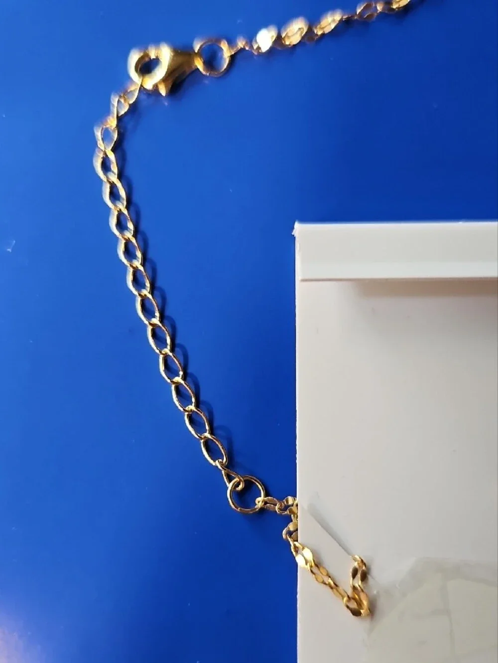 Giani Bernini Gold Over Sterling Silver CZ Anklet Bracelet 9 + 2